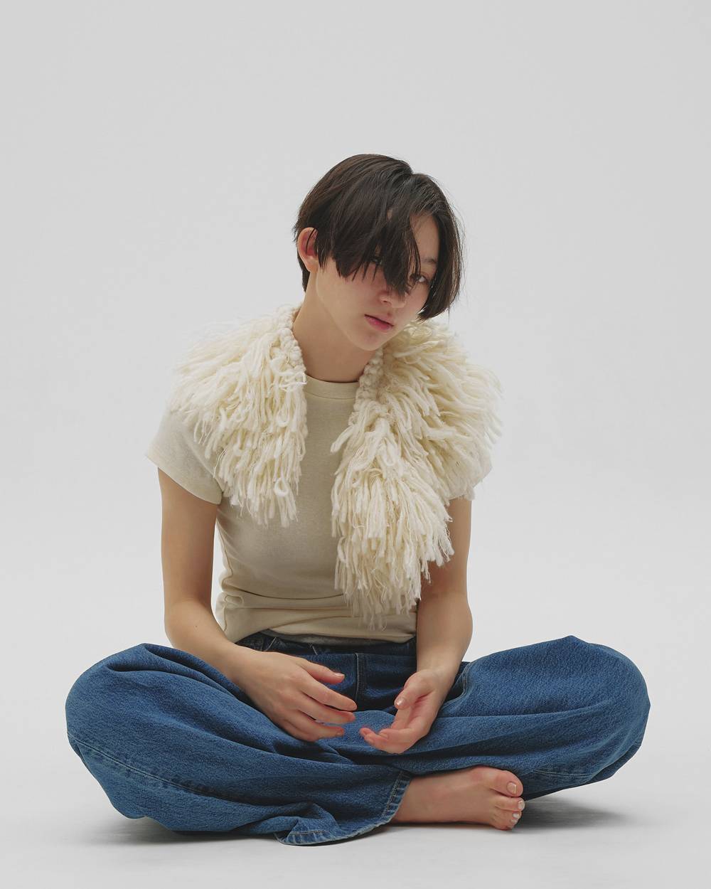 Fringe Knit Collar Fringe Knit Collar,フリンジニットカラー,12621035,つけ襟,フリンジ,フリンジカラー,アクセサリー,todayful,トゥデイフル,lifes,吉田怜香,26aw
