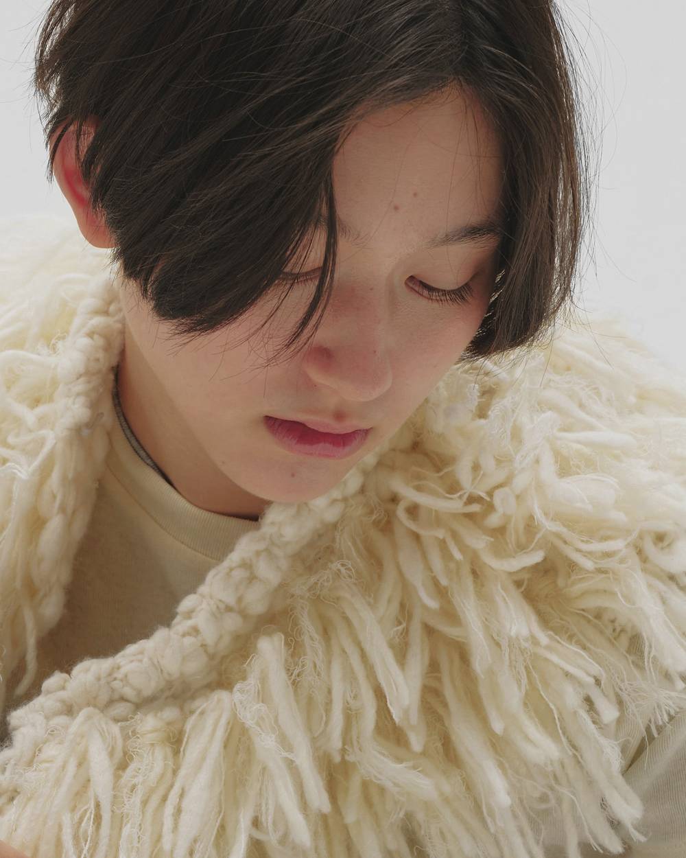 Fringe Knit Collar Fringe Knit Collar,フリンジニットカラー,12621035,つけ襟,フリンジ,フリンジカラー,アクセサリー,todayful,トゥデイフル,lifes,吉田怜香,26aw