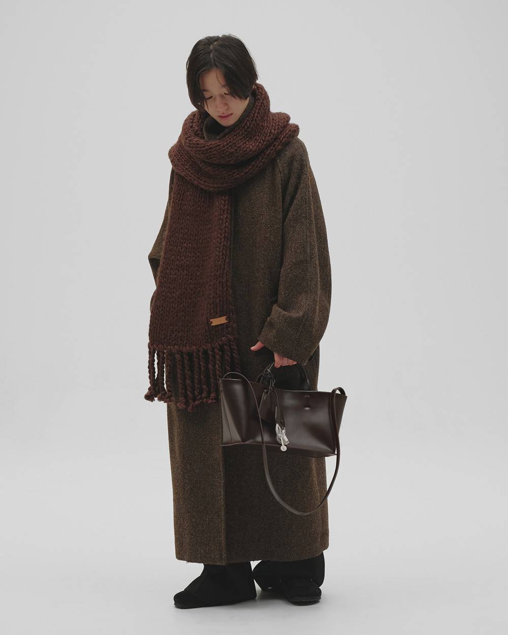 Lowgauge Volume Muffler Lowgauge Volume Muffler,ローゲージボリュームマフラー,12621042,マフラー,ローゲージニット,ニットマフラー,グッズ,todayful,トゥデイフル,lifes,吉田怜香,26aw