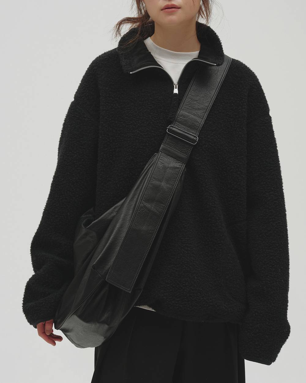 Ecoleather Shoulder Bag Ecoleather Shoulder Bag,エコレザーショルダーバッグ,12621043,エコレザー,ショルダーバッグ,バッグ,鞄,todayful,トゥデイフル,lifes,吉田怜香,26aw