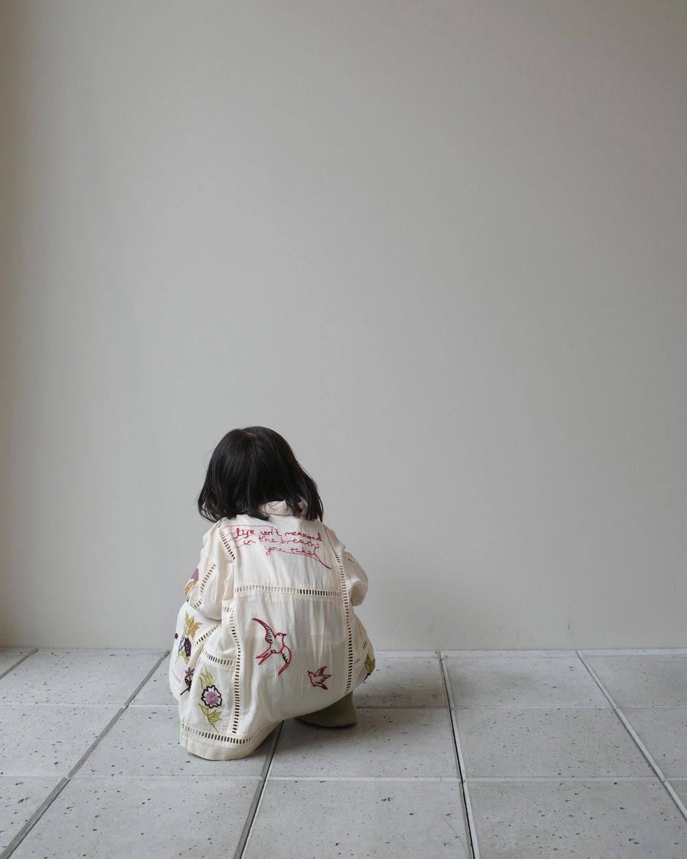 Embroidery Patchwork Shirts(KIDS) Embroidery Patchwork Shirts(KIDS),エンブロイダリーパッチワークシャツキッズ,32410401,子供服,kids,エンブロイダリーシャツ,パッチワークシャツ,インド刺繍,刺繍シャツ,インド生産,todayful,トゥデイフル,lifes,ライフズ,25ss