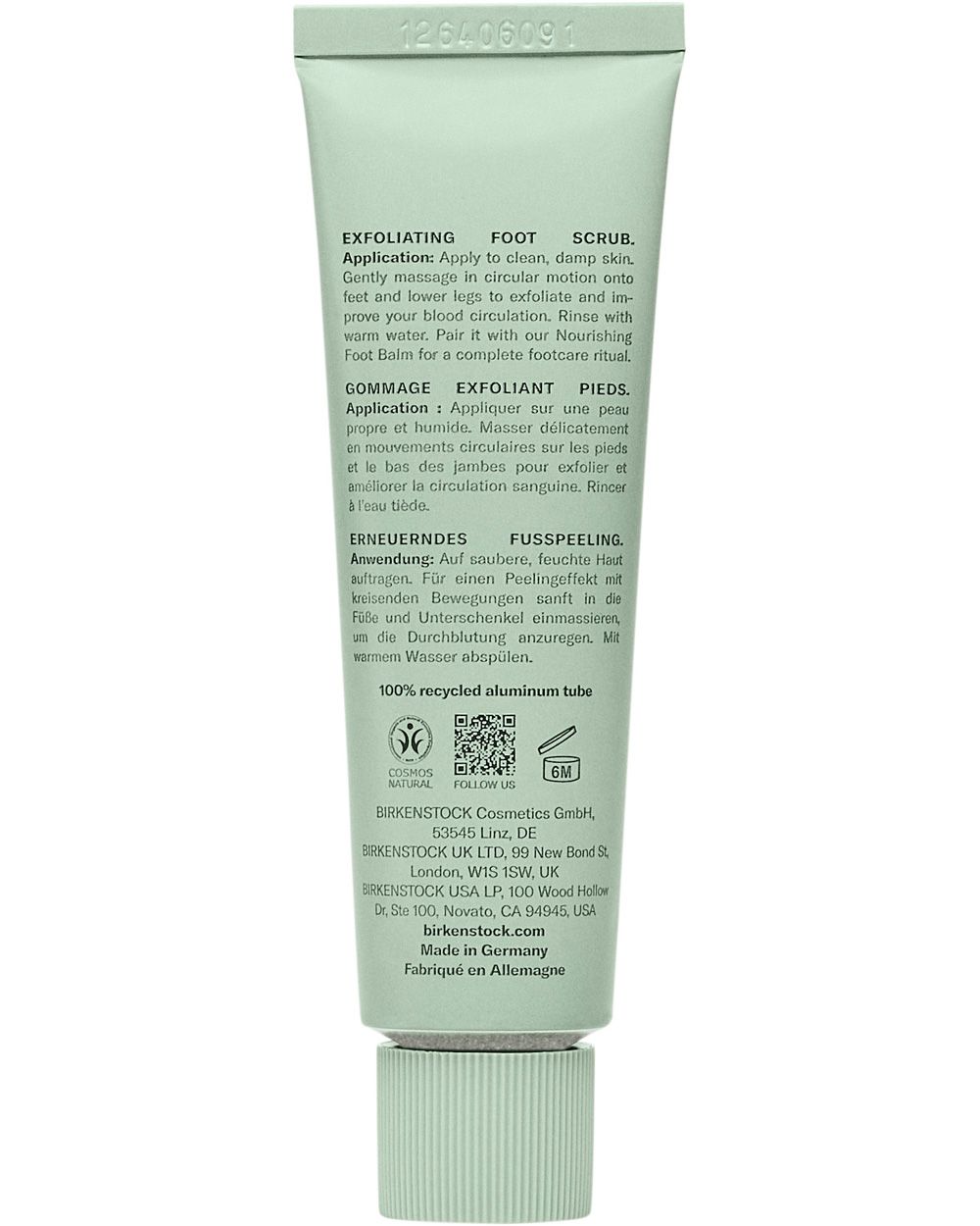 BIRKENSTOCK Care Essentials -Exfoliating Foot Scrub 82511107,BIRKENSTOCK Care Essentials,ビルケンシュトックケアエッセンシャル,ビルケン,エッセンシャル,フットケア