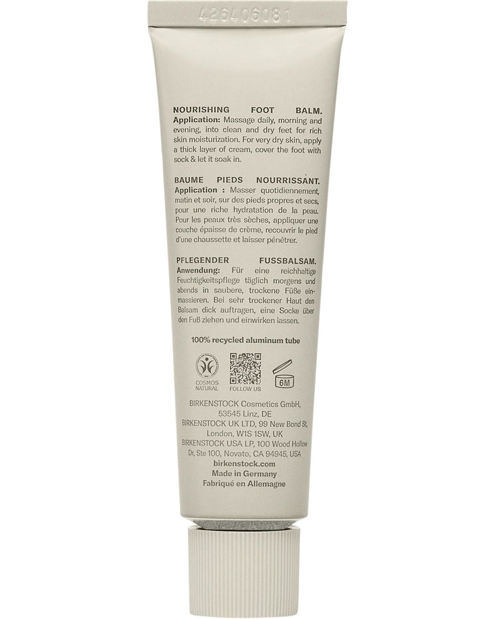 BIRKENSTOCK Care Essentials -Nourishing Foot Balm 82511108,BIRKENSTOCK Care Essentials,ビルケンシュトックケアエッセンシャル,ビルケン,エッセンシャル,フットケア