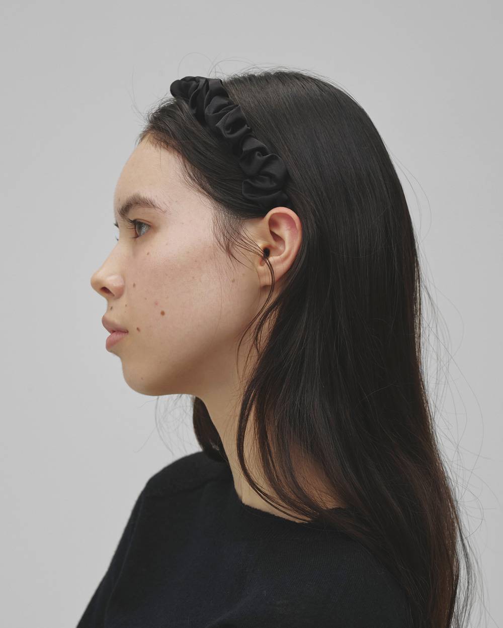 Satin Gather Headband Satin Gather Headband,サテンギャザーヘッドバンド,82611026,ヘッドバンド,アクセサリー,サテン,カチューシャ,lifes,ライフズ,LIFE’s