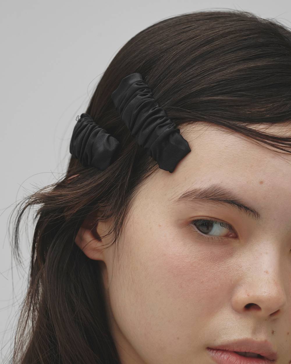 Hair Barrette Satin Gather Headband,Hair Barrette,82611028,ヘアバレット,アクセサリー,バレット,lifes,ライフズ,LIFE’s