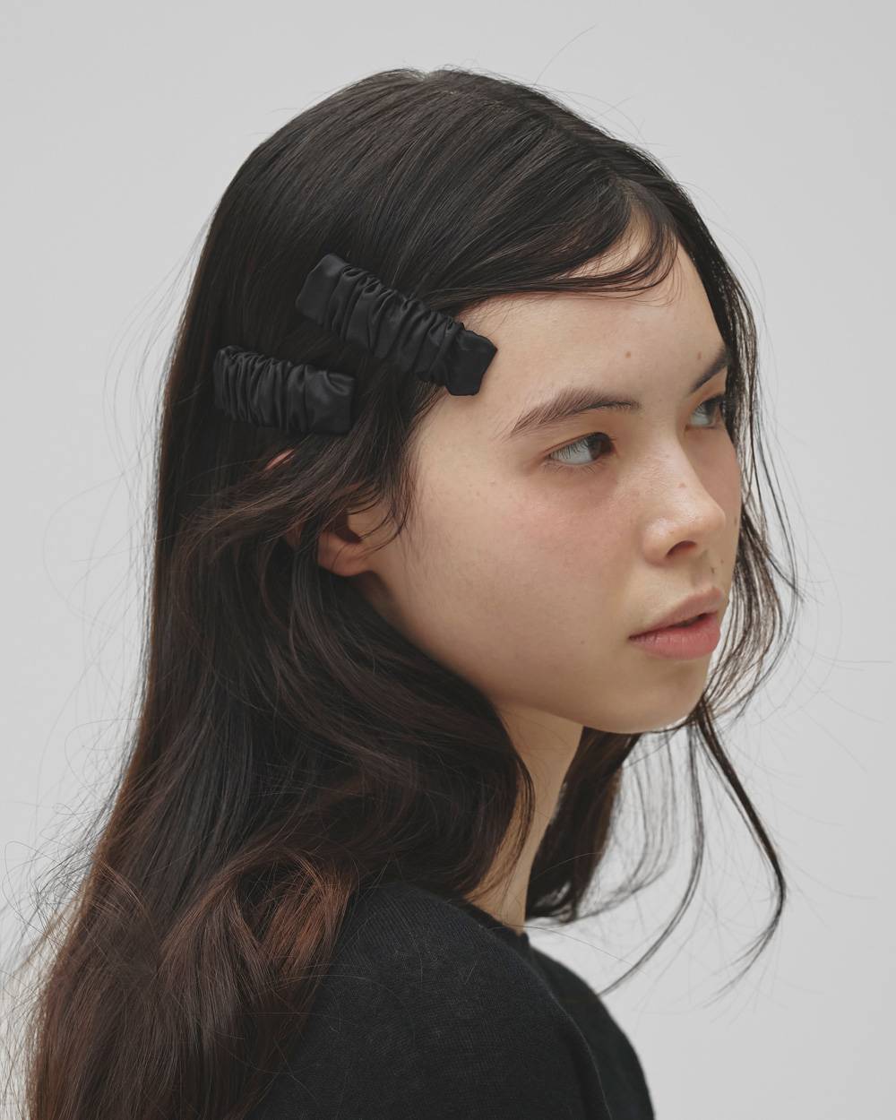 Hair Barrette Satin Gather Headband,Hair Barrette,82611028,ヘアバレット,アクセサリー,バレット,lifes,ライフズ,LIFE’s